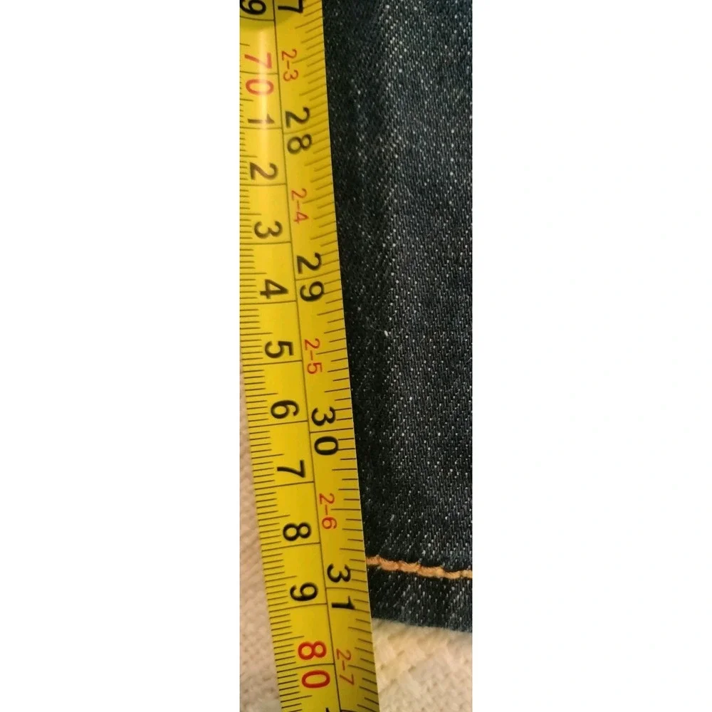 Levi's 501 Jeans Men 42x32 (Measures 40x31) Dark Wash Button Fly Straight Leg